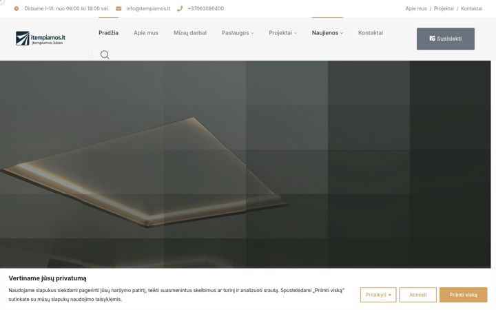 Posnetek zaslona itempiamos.lt