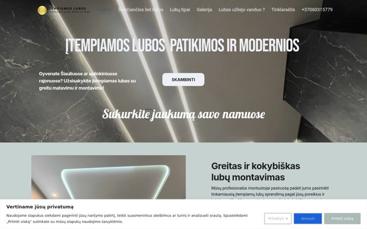 Screenshot of itempiamoslubos.eu