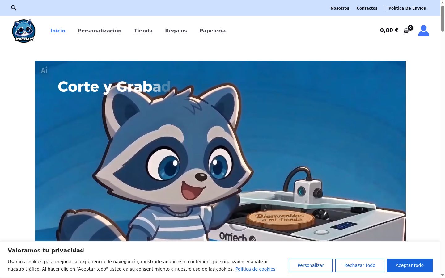 Zrzut ekranu banera zgody wyświetlanego przed jakąkolwiek interakcją