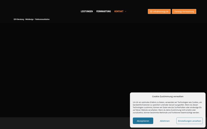 Screenshot of itenergy.de