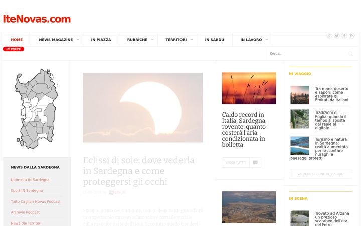 Screenshot of itenovas.com