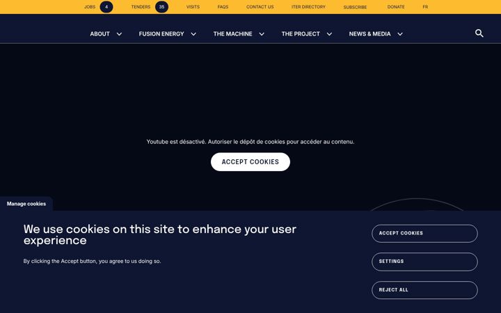 Captura de pantalla de iter.org