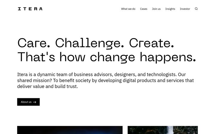 Screenshot of itera.com