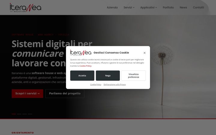 Screenshot of iteranea.it