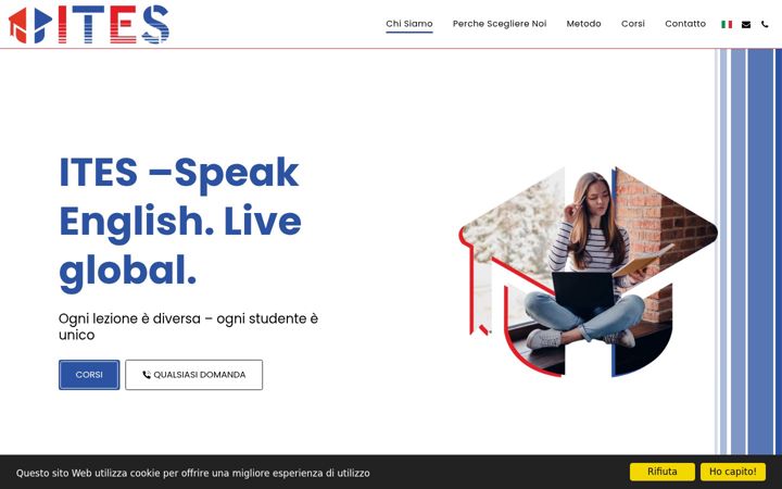 Screenshot of itescorsi.com