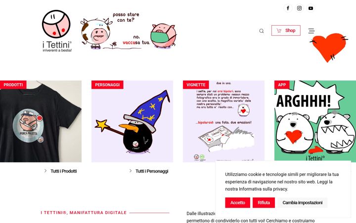 Screenshot of itettini.it