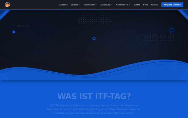 Screenshot of itf-tag.de