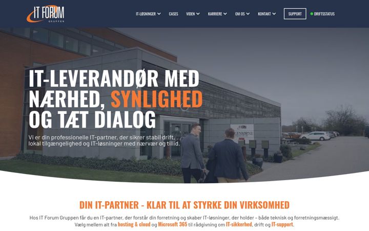 Zrzut ekranu itf.dk