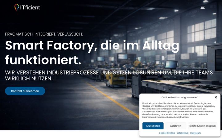 Screenshot of itficient.com