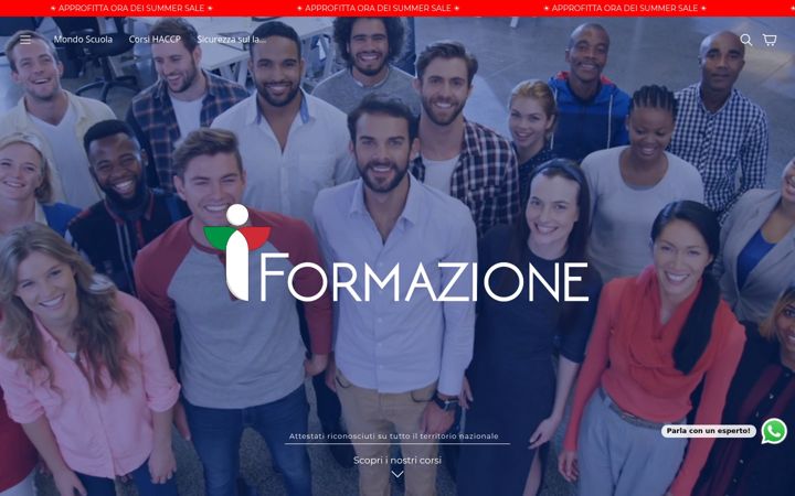Screenshot of itformazione.it