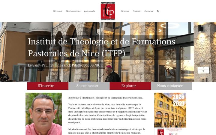 Screenshot of itfp.fr