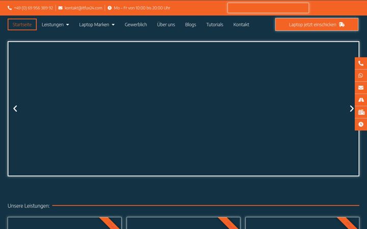 Screenshot of itfux24.com