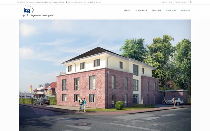 Screenshot of itg-doeker.de