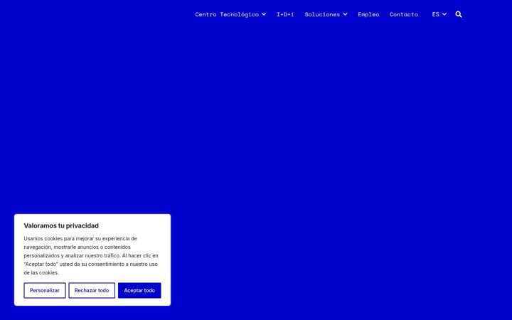 Screenshot of itg.es