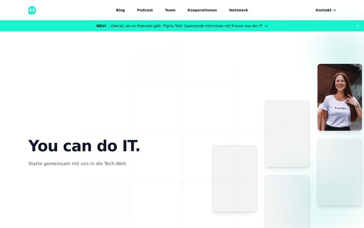 Screenshot of itgirls.de