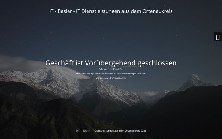 Screenshot of ith-basler.de