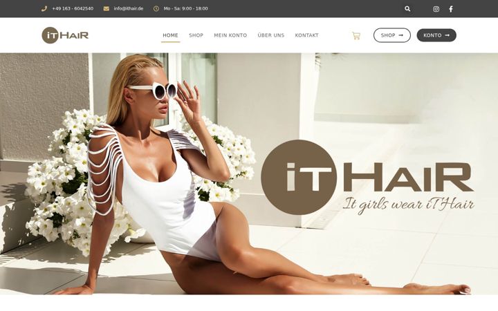 Screenshot of ithair.de
