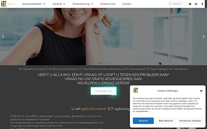 Screenshot of ithelps.eu