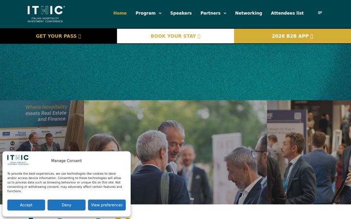 Screenshot of ithic.it