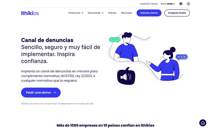 Screenshot of ithikios.com
