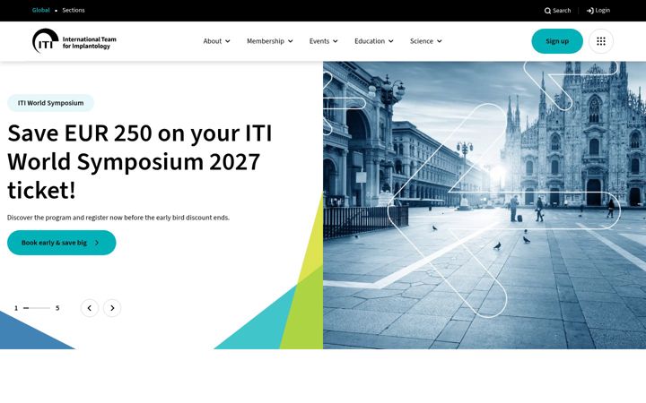 Screenshot of iti.org