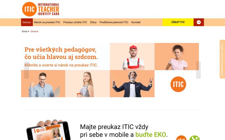 Zrzut ekranu itic.sk