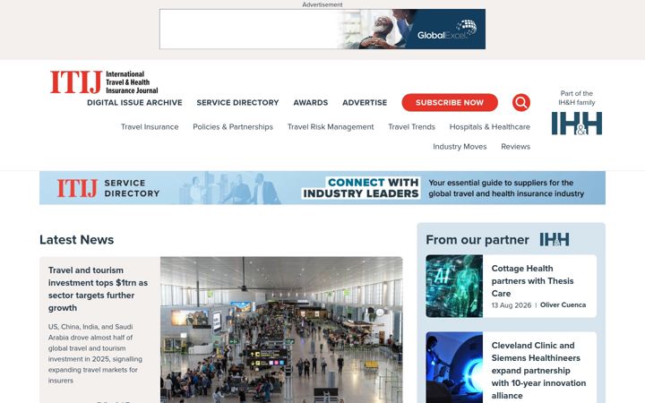 Screenshot of itij.com