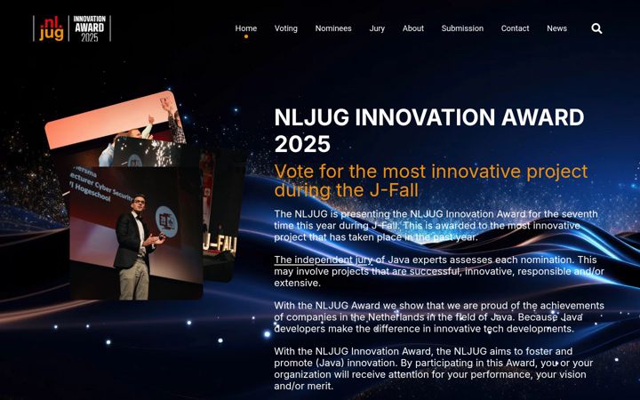 Screenshot of itinnovationawards.nl