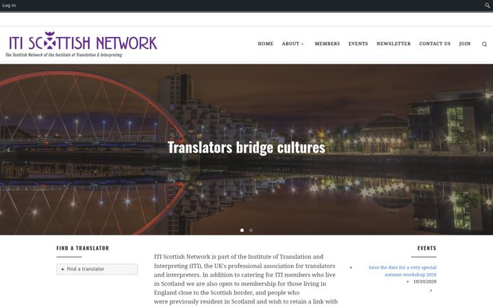 Screenshot di itiscotland.org.uk