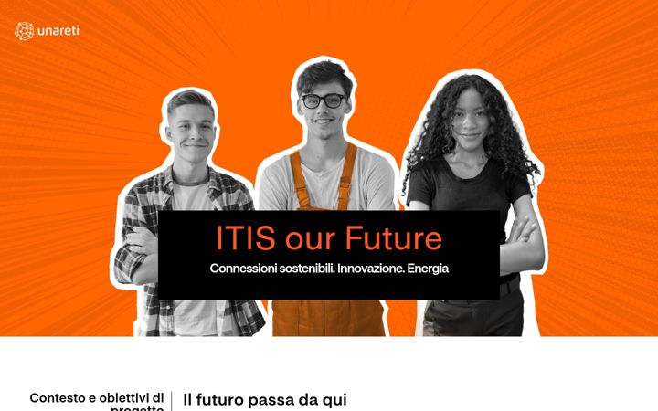 Screenshot of itisourfuture.it