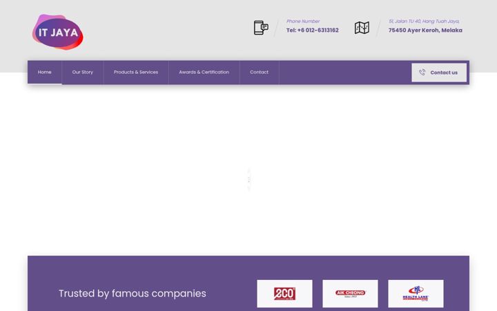 Screenshot του itjaya.com
