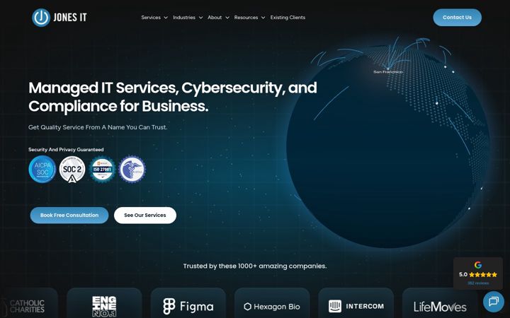 Screenshot di itjones.com