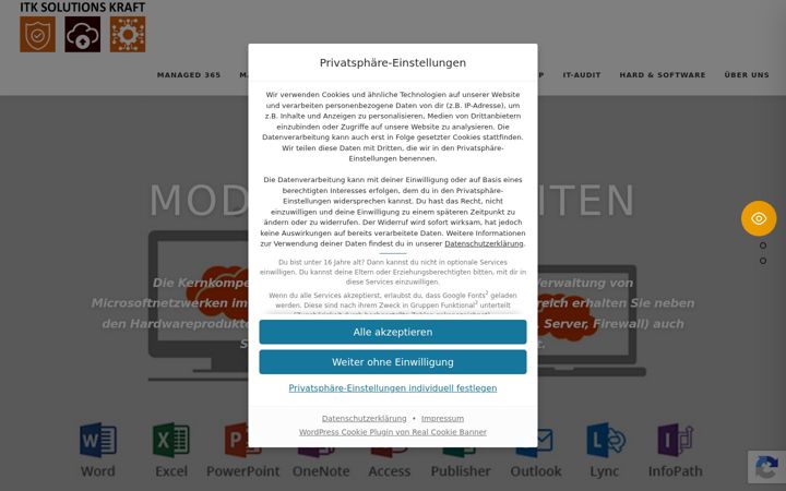 Screenshot of itk-kraft.de