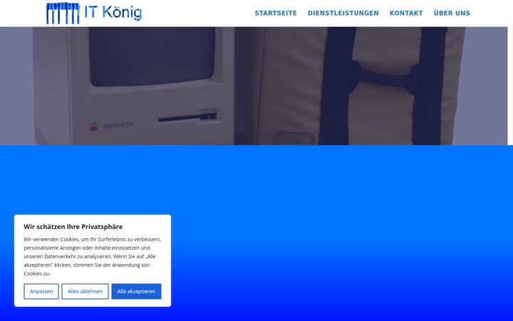 Screenshot of itkoenigberlin.de