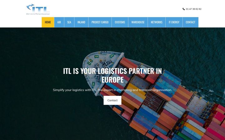Screenshot of itl-ogist.com