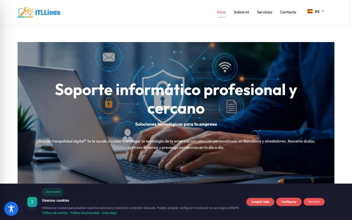 Screenshot of itllinas.es