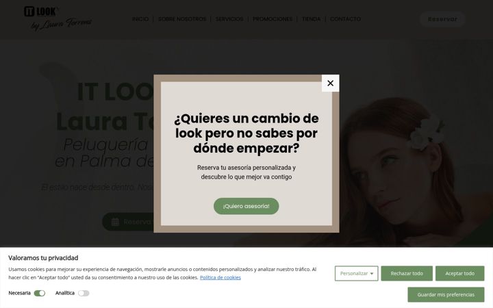 Screenshot of itlookbylauratorrens.com