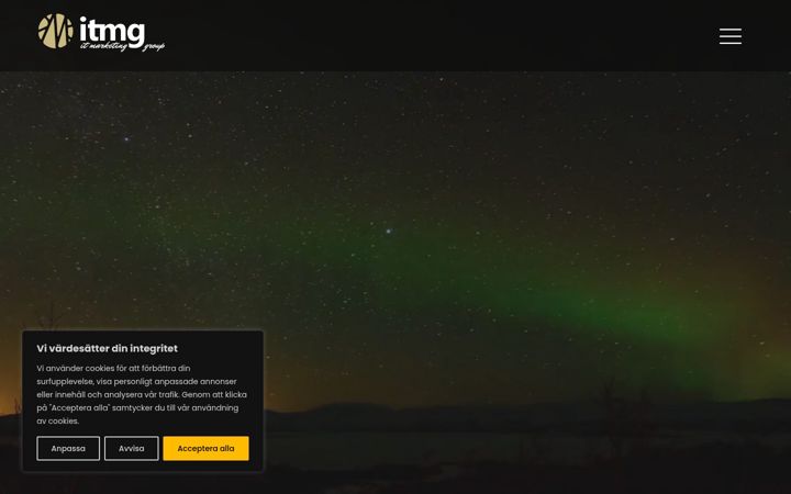 Screenshot of itmarketinggroup.se