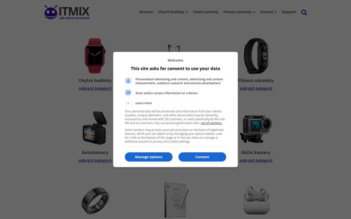 Skærmbillede af itmix.cz