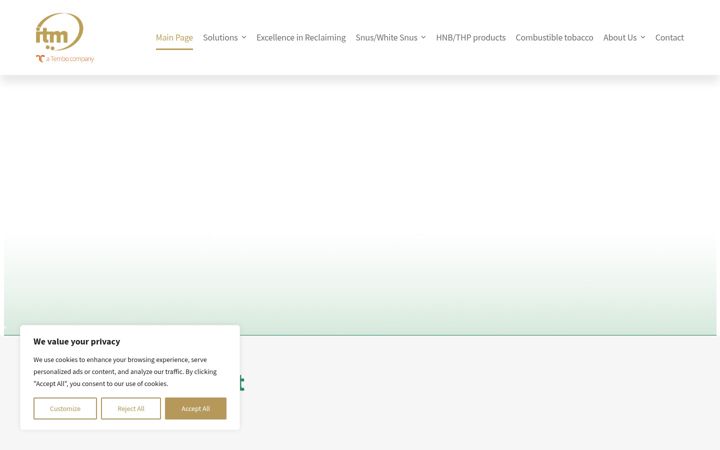 Screenshot of itmreclaiming.eu