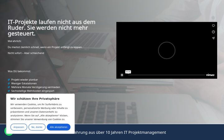 Screenshot di itnb.io