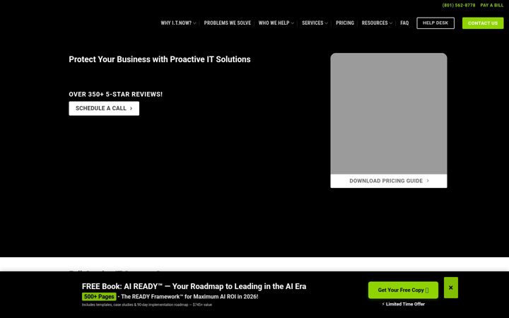Screenshot of itnow.net