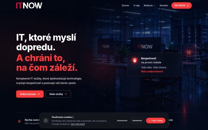 Screenshot di itnow.sk
