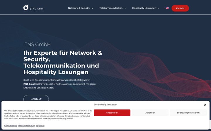 Screenshot of itns.at