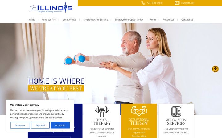 Screenshot of itnsllc.com