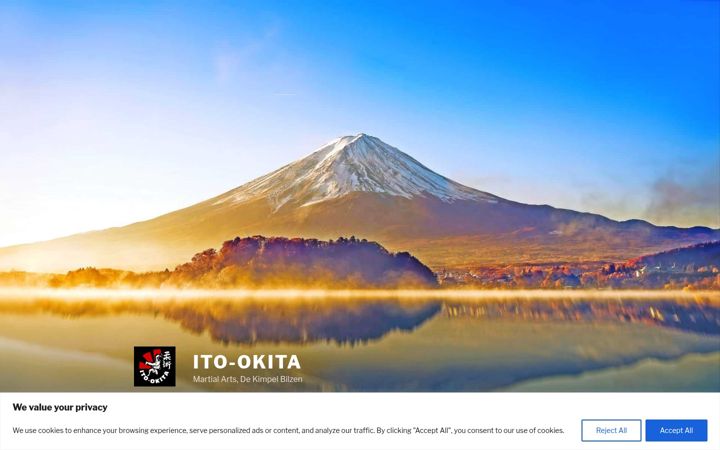 Screenshot of ito-okita.be