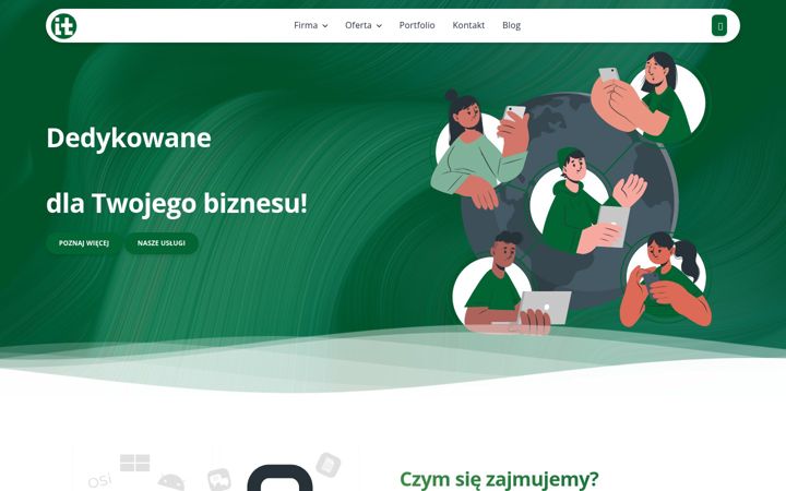 Screenshot of itona.eu