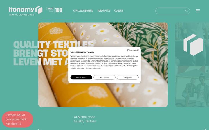 Screenshot of itonomy.nl
