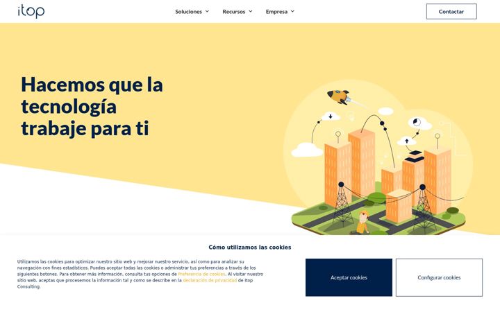 Screenshot of itop.es