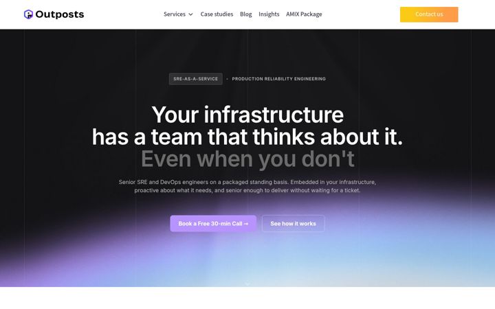 Screenshot of itoutposts.com